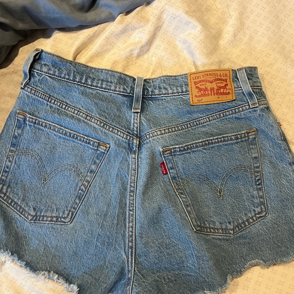 Levi's Classic Blue Jean Shorts